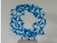 12, glaskunst, golven in glas,