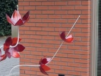 98, bloemen van glas