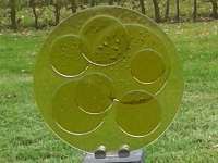 16, glaskunst, cirkel van glas