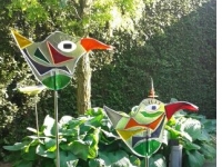 08, Vogels, uilen, glaskunst