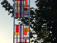 01, Tuinobject, glaskunst in tuin