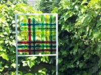 07, glasplaat met rechte lijnen